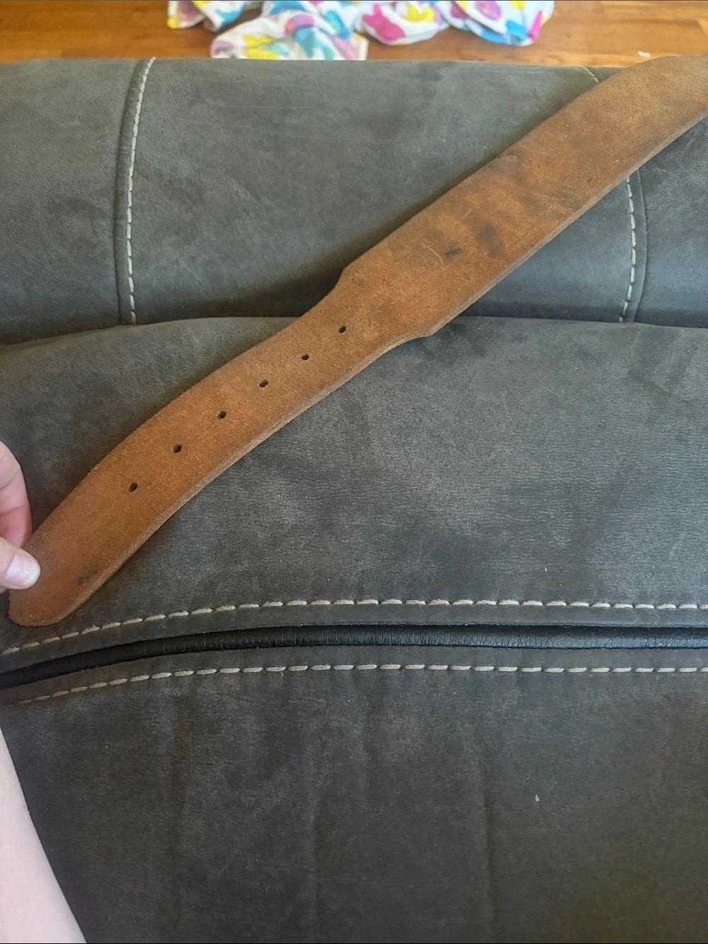 Vintage Hunter Co. 12-gauge shell cartridge belt, model 27-155 L